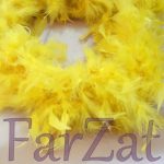 Fular pene galben aprins - imagine 3