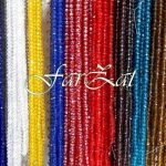 Margele din cristal albe transparent cod 08 - imagine 3