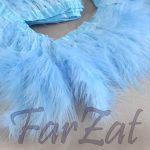 Banda pene de lebada bleu