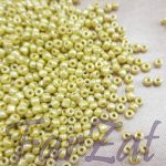 Margele – galben canar sidefat 3 mm cod 448