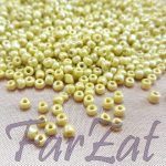 Margele – galben canar sidefat 3 mm cod 448 - imagine 2