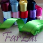 Panglica dublu satinata 2 cm/10 metri