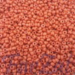 Margele rosu capucin 3 mm cod 395 - imagine 2