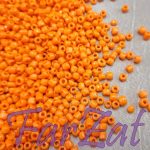 Margele portocalii 3 mm cod 443