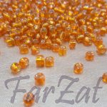 Margele - portocalii cu miez alb 4 mm cod 402 - imagine 2