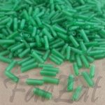 Margele tubulare verzi 6 mm cod 417 - imagine 2