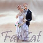 Figurina de tort mire si mireasa cod 32