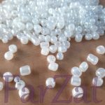 Margele nisip albe 4 mm - Cod 454 - imagine 2