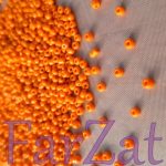 Margele – portocaliu caisa 2 mm cod 436