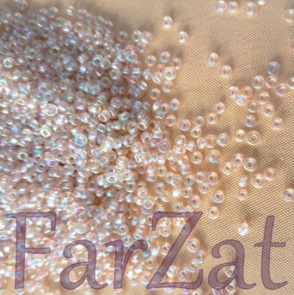 Margele roz prafuit AB 2 mm cod 424