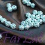 Margele filigranate - 8 mm - imagine 4