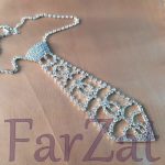 Cravata cu strasuri cod 10