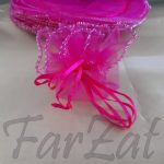 Marturii organza ciclam - imagine 3