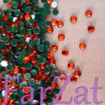 Strasuri de lipit SS 20 portocalii - 5 mm - imagine 2