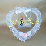 Figurina de tort leagan sub inimioara cod 50