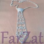 Cravata cu strasuri cod 34 - imagine 3