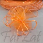 Marturii organza portocalii - imagine 3