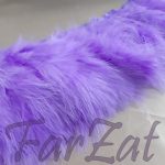 Pene de lebada pe banda - Lila - imagine 3