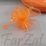 Marturii organza portocalii - imagine 4