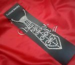 Cravata cu strasuri cod 34 - imagine 2