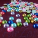 Margele jumatati rotunde de cusut 10 mm - cod 02