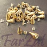 Tinte metalice ascutite cod 81