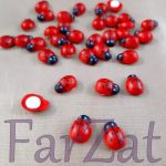 Gargarite din lemn autoadezive 1.3 x 1 cm - Cod 03