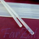 Bara silicon 7 mm 26 cm transparenta - imagine 3