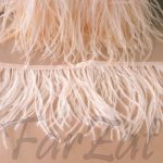 Banda din pene de strut somon - imagine 3