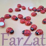 Gargarita din lemn 1,5 x 1,2 cm - Cod 12