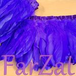 Banda pene de porumbel mov