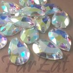 Cristale de cusut lacrima 25 x 16 mm cod 315 - imagine 4