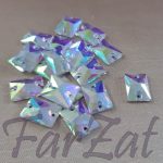 Cristale de cusut dreptunghi 14x10 mm cod 310