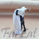 Figurina pentru tort nunta cod 76 - imagine 3