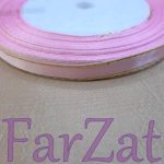 Panglica satin cu fir auriu de 7 mm - imagine 5