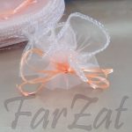 Saculeti marturii din organza somon