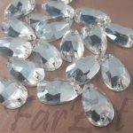 Cristale de cusut lacrima 1,8 X 1 cm cod 463 - imagine 2