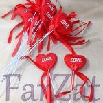 Inimioare cu betisor ziua indragostitilor