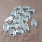 Cristale de cusut lacrima 1,8 X 1 cm cod 463