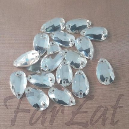 Cristale de cusut lacrima 1,8 X 1 cm cod 463