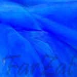 Organza albastru electric - imagine 2