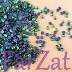 Strasuri de lipit SS 16 colorate - Verde - imagine 2