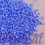Margele nisip tubulare bleu 3 mm cod 331