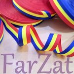 Banda tricolora 1,5 cm rola 25 yards