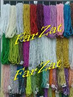 Margele – negru sidifat la sirag de 3 mm cod 99