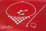 Set colier cu strasuri cod 52