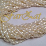 Margele ivoar la sirag de 8x4 mm cod 217