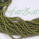 Margele la sirag kaki de 3 mm cod 229