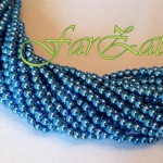 Margele bleu la sirag de 3 mm cod 233