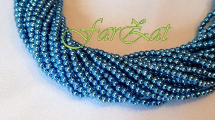 Margele bleu la sirag de 3 mm cod 233